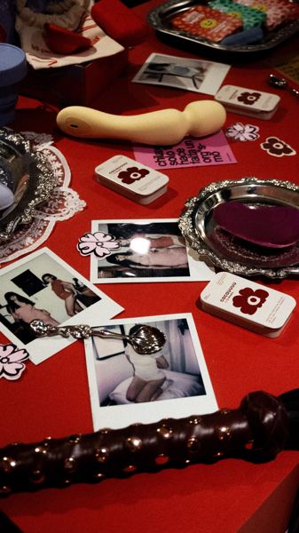 Detalle de la mesa de La Chocha